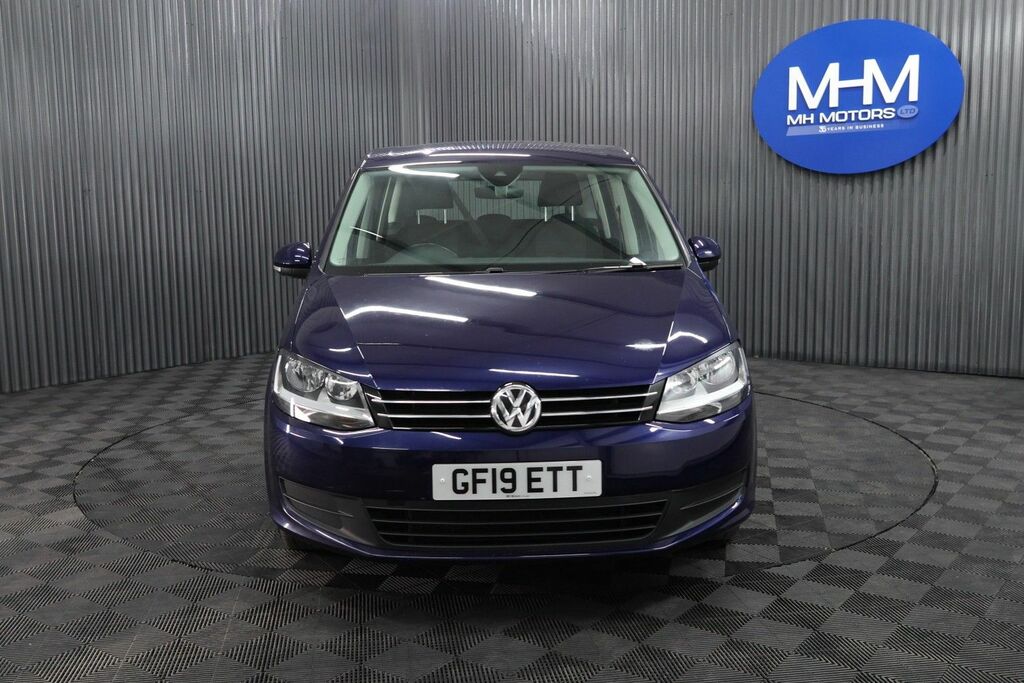 Volkswagen Sharan Tdi S Mpv Blue #2