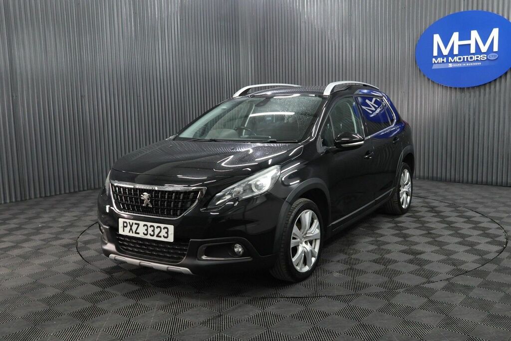 Peugeot 2008 Bluehdi Allure Suv PXZ3323 Black #3