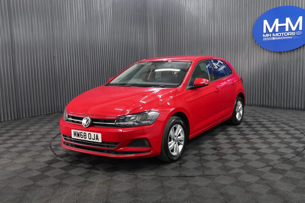 Volkswagen Polo Tdi Se Hatchback MW68OJA Red #3