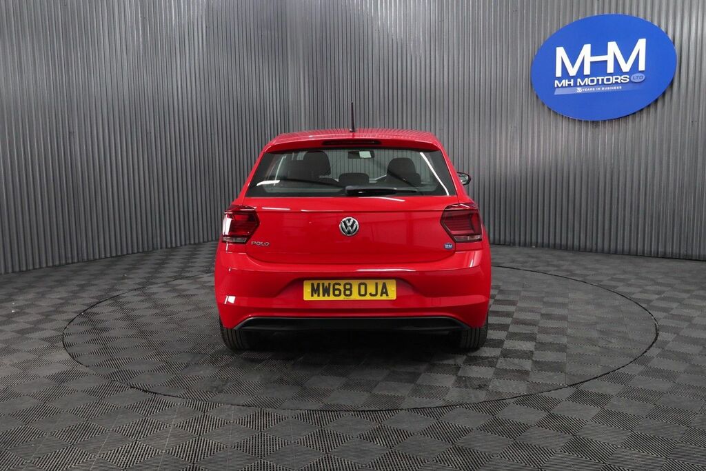 Volkswagen Polo Tdi Se Hatchback MW68OJA Red #6