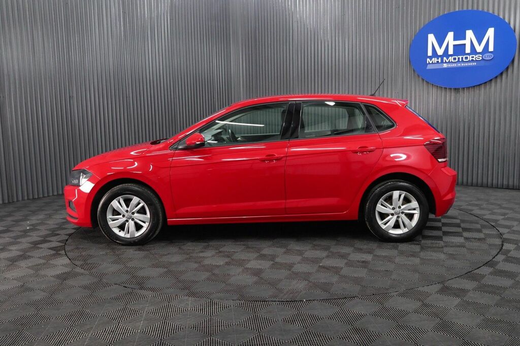 Volkswagen Polo Tdi Se Hatchback MW68OJA Red #4