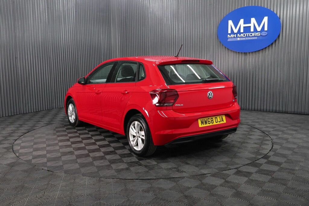 Volkswagen Polo Tdi Se Hatchback MW68OJA Red #5