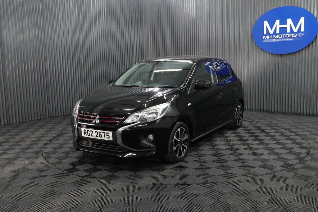 Mitsubishi Mirage Design Hatchback Black #2
