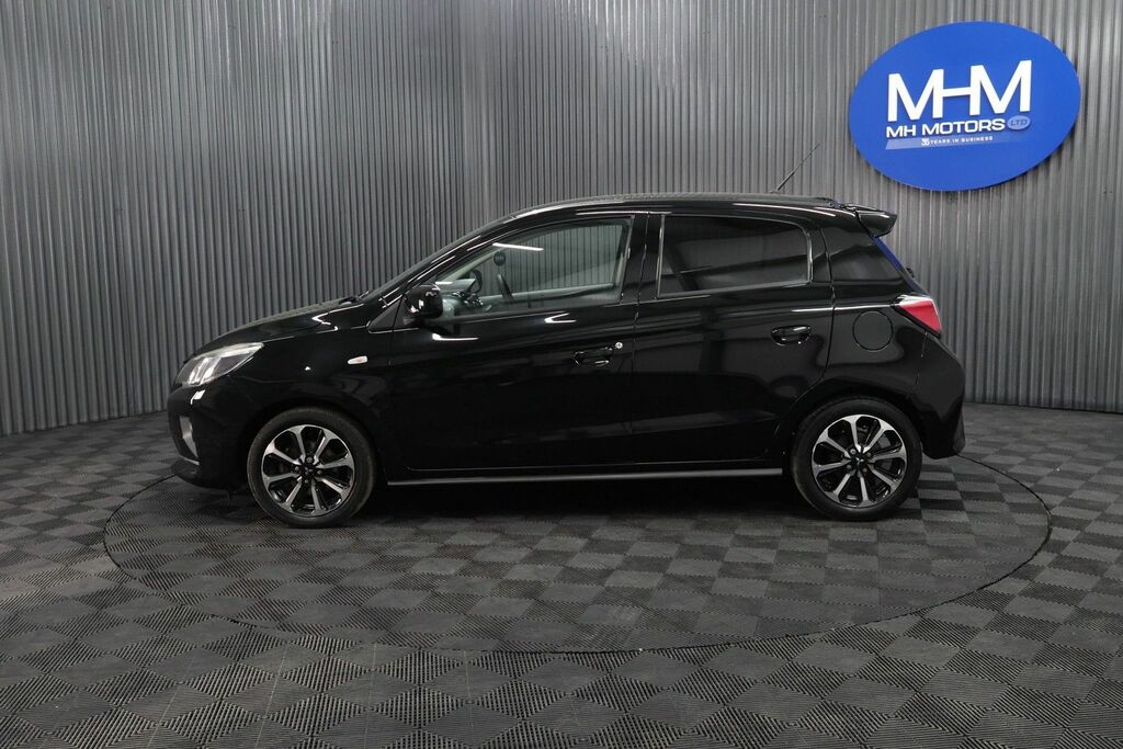 Mitsubishi Mirage Design Hatchback Black #3