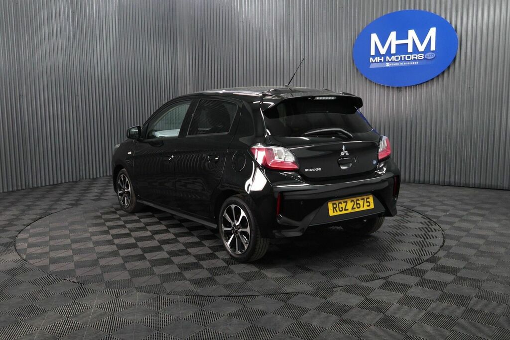 Mitsubishi Mirage Design Hatchback Black #4