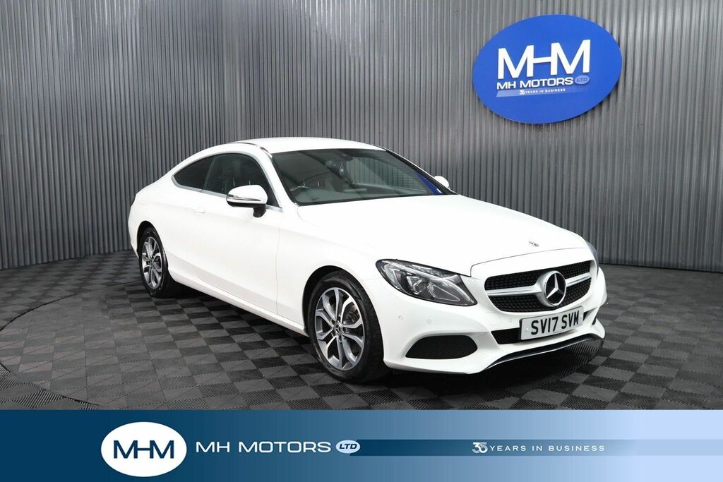 Mercedes-Benz C Class C220d Sport Coupe White