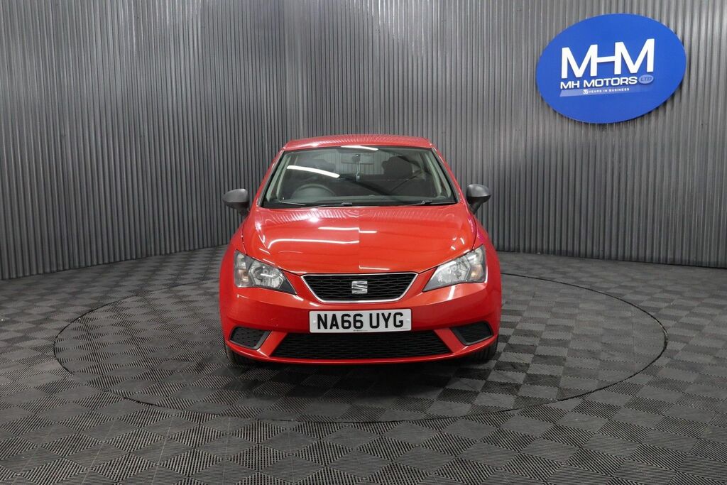 Seat Ibiza Sol Hatchback NA66UYG Red #2
