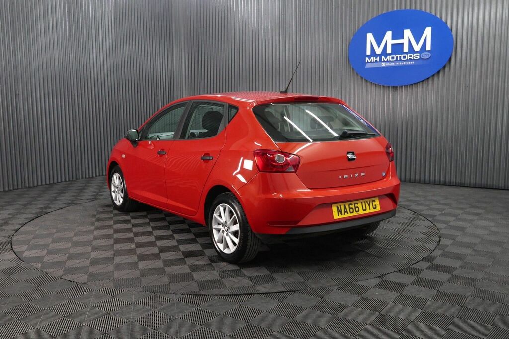 Seat Ibiza Sol Hatchback NA66UYG Red #5