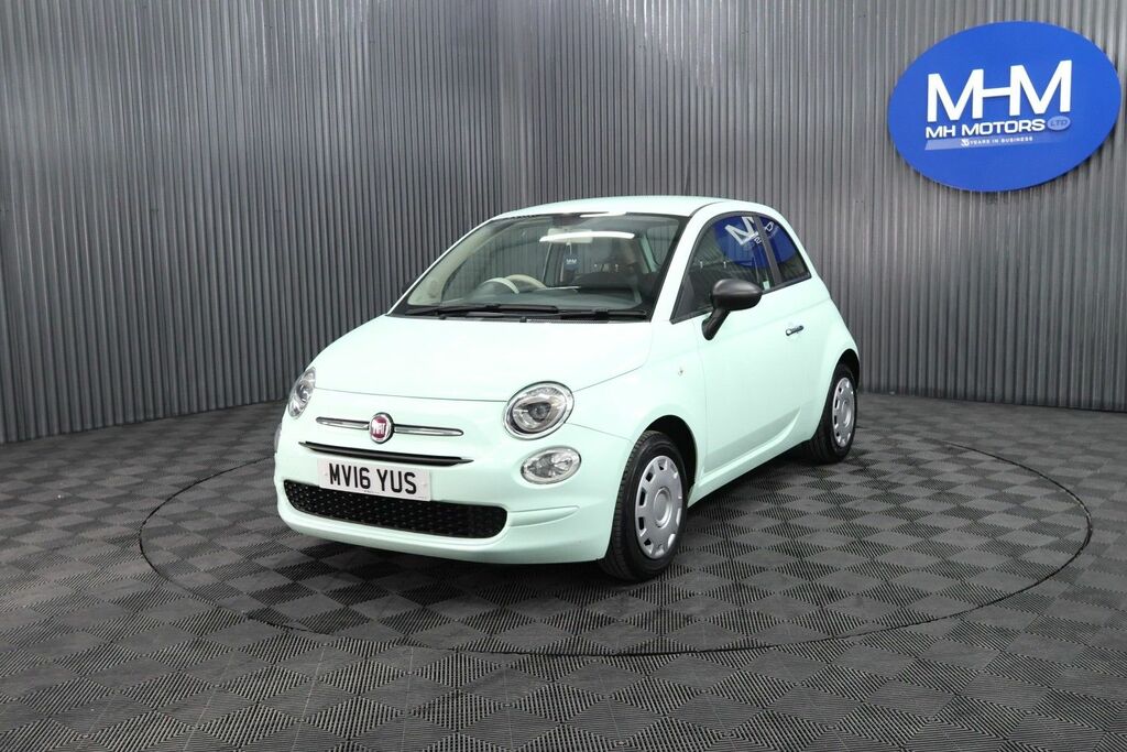 Fiat 500 Pop Hatchback MV16YUS Green #3