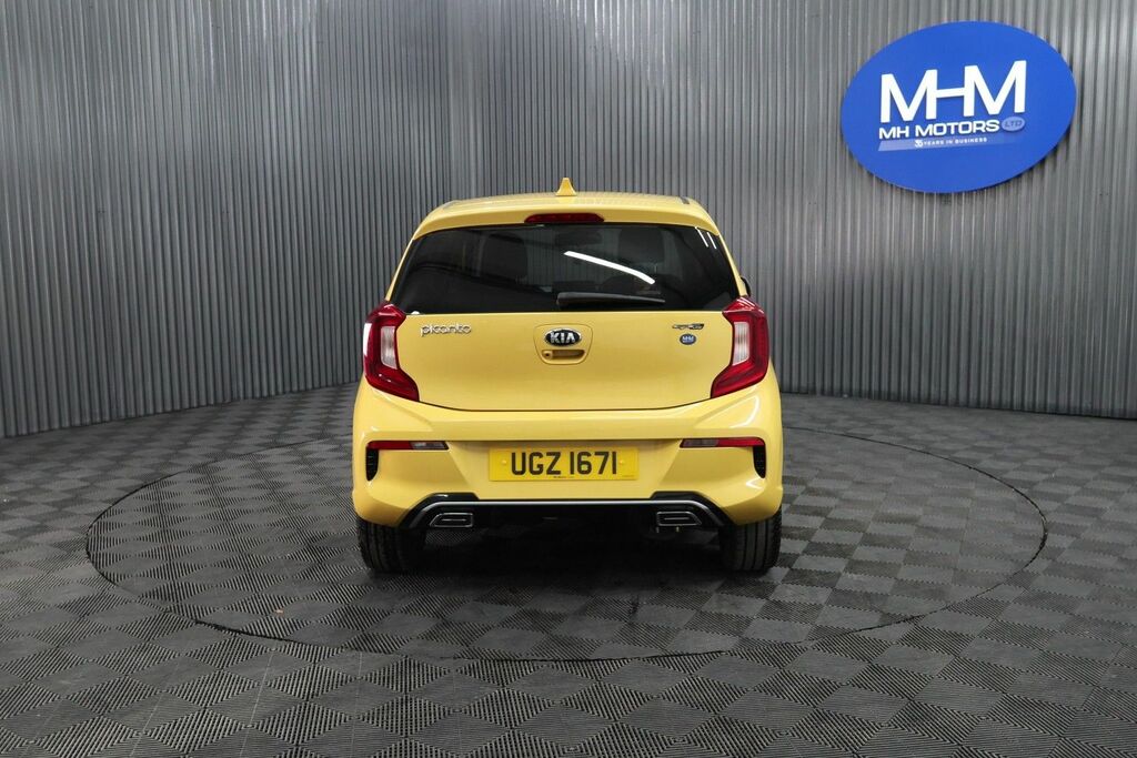 Kia Picanto T-gdi Gt-line Hatchback UGZ1671 Yellow #6
