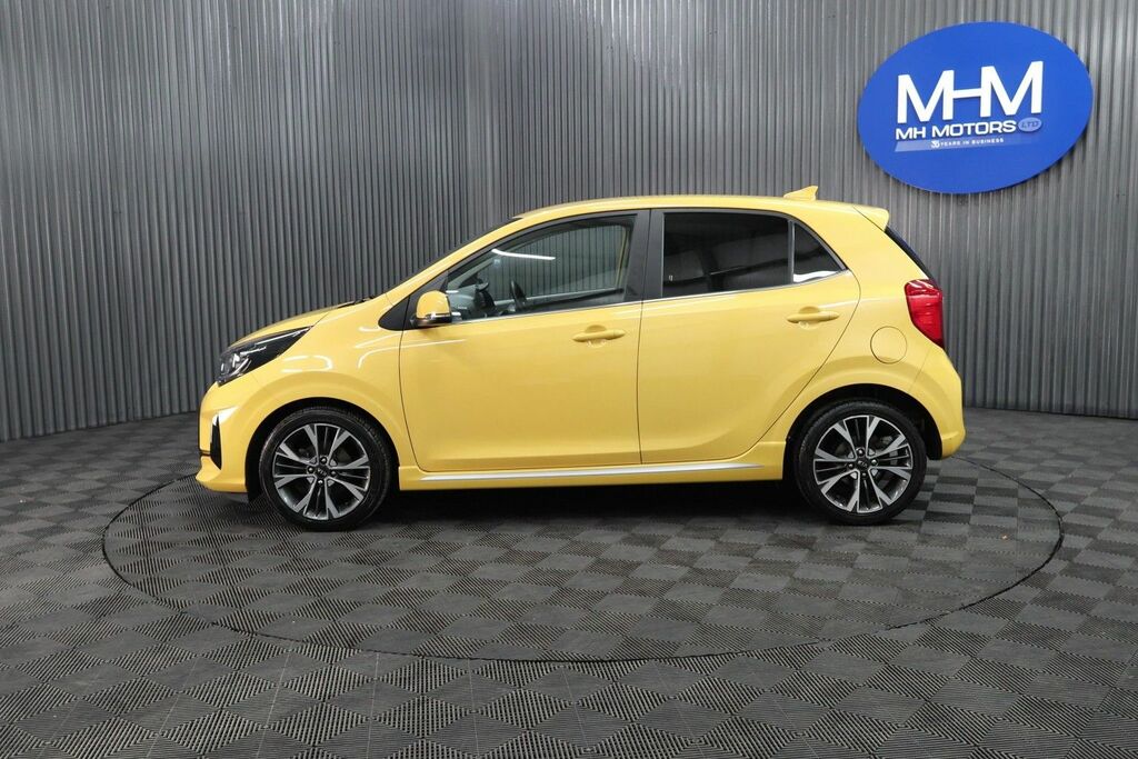 Kia Picanto T-gdi Gt-line Hatchback UGZ1671 Yellow #4