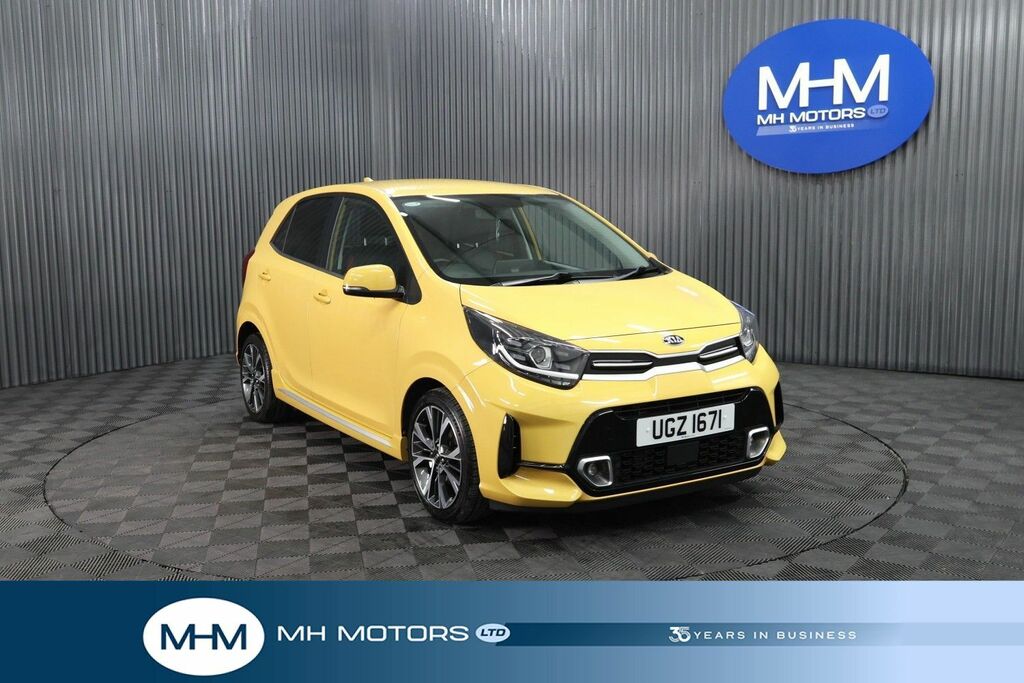 Kia Picanto T-gdi Gt-line Hatchback Yellow