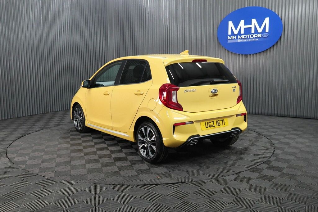 Kia Picanto T-gdi Gt-line Hatchback UGZ1671 Yellow #5
