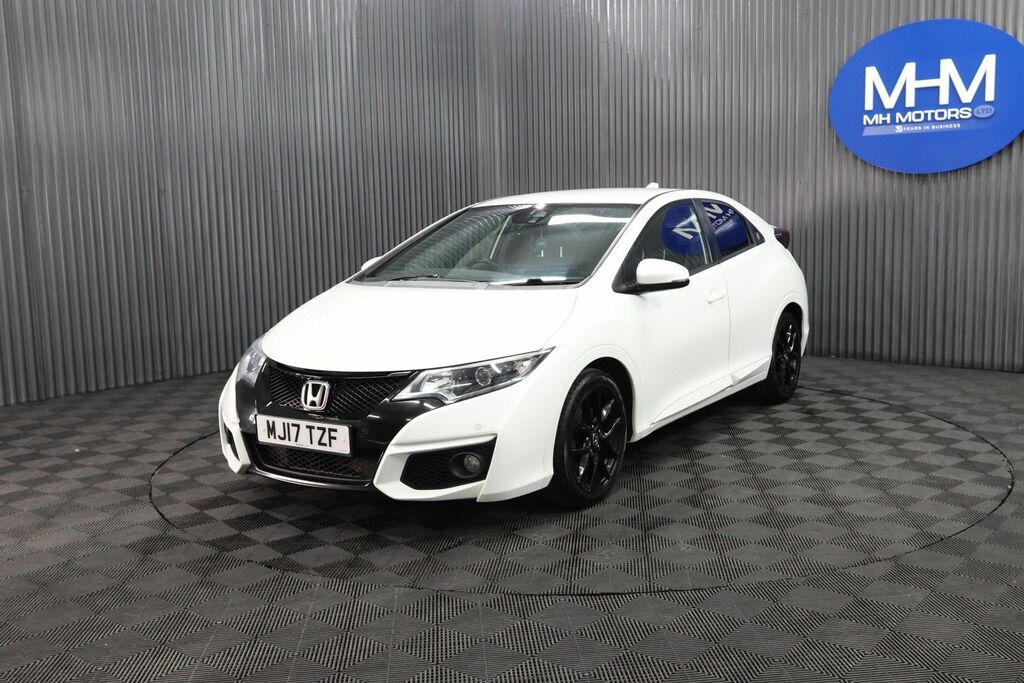 Honda Civic I-dtec Sport Hatchback MJ17TZF White #2