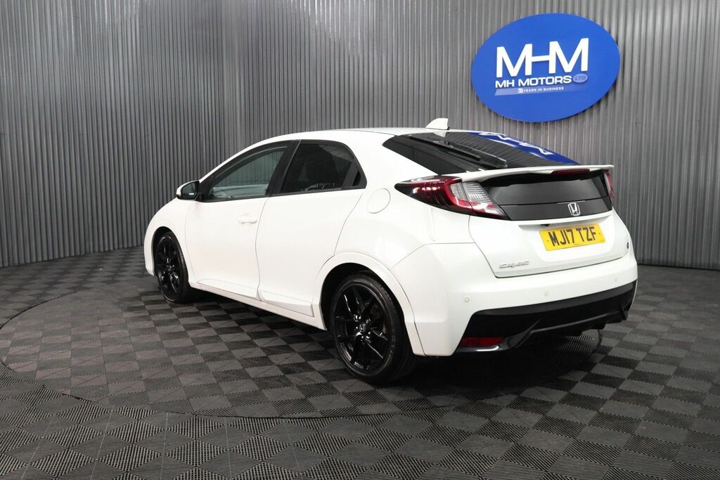 Honda Civic I-dtec Sport Hatchback MJ17TZF White #4