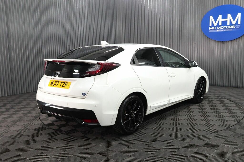 Honda Civic I-dtec Sport Hatchback MJ17TZF White #6