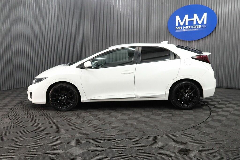 Honda Civic I-dtec Sport Hatchback MJ17TZF White #3