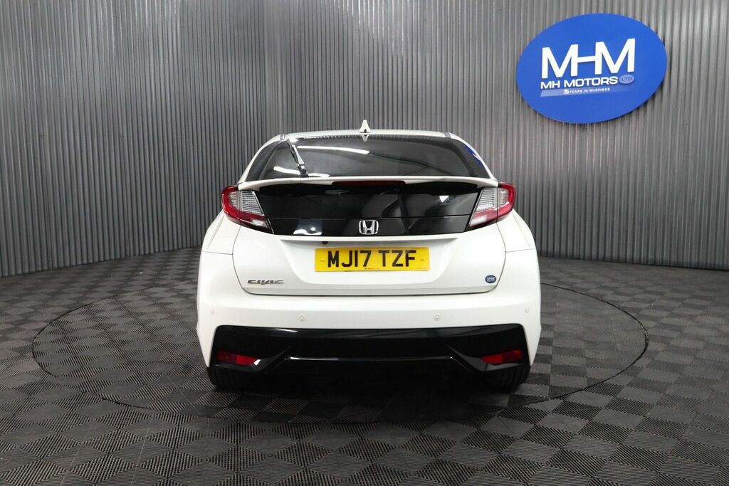 Honda Civic I-dtec Sport Hatchback MJ17TZF White #5