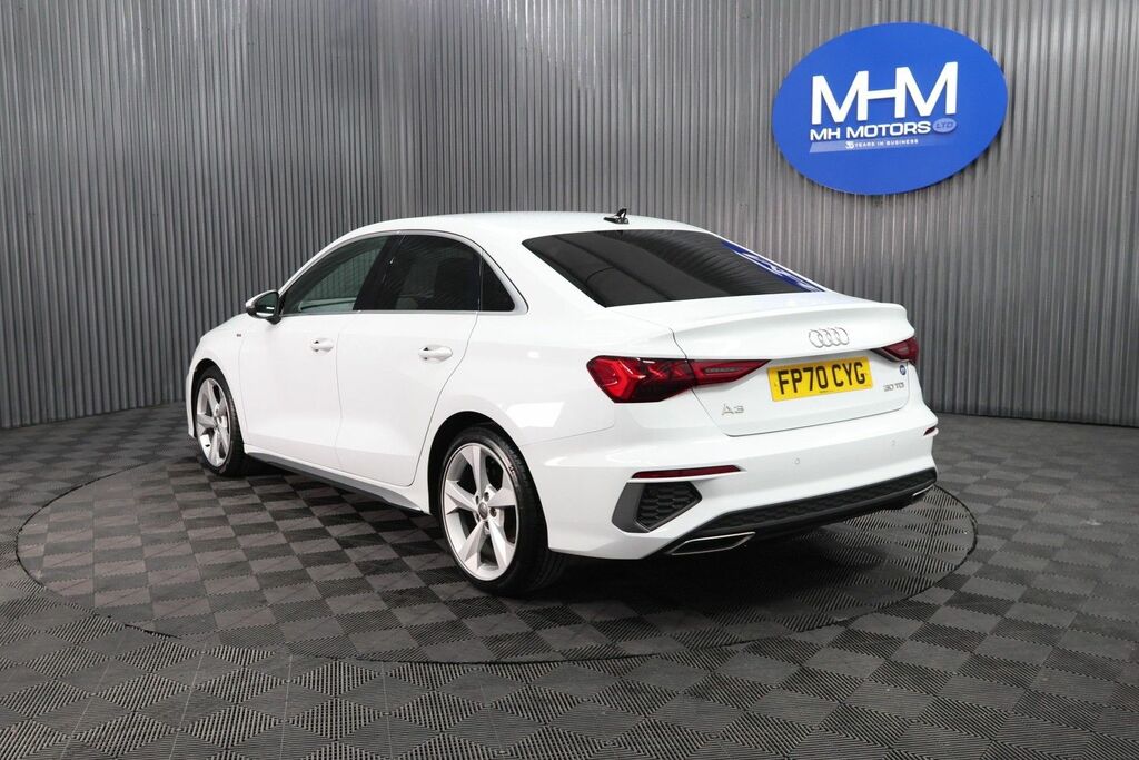 Audi A3 Tdi 30 S Line White #5