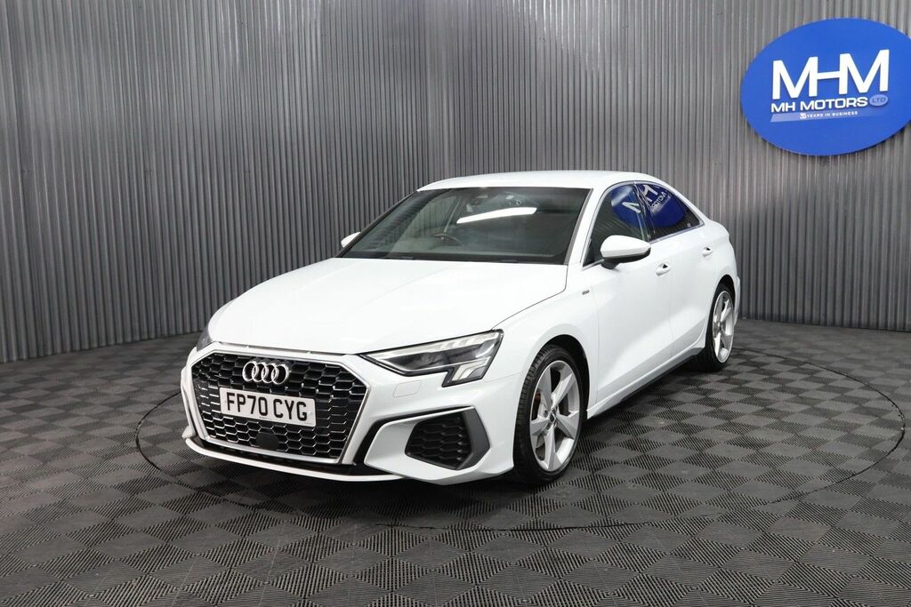 Audi A3 Tdi 30 S Line White #3