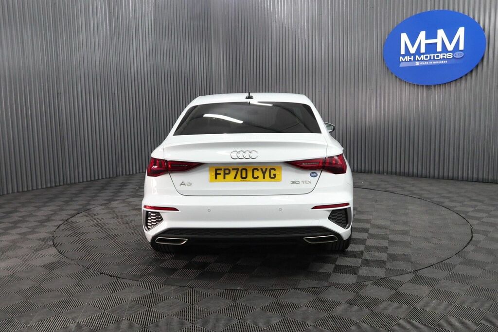 Audi A3 Tdi 30 S Line White #6
