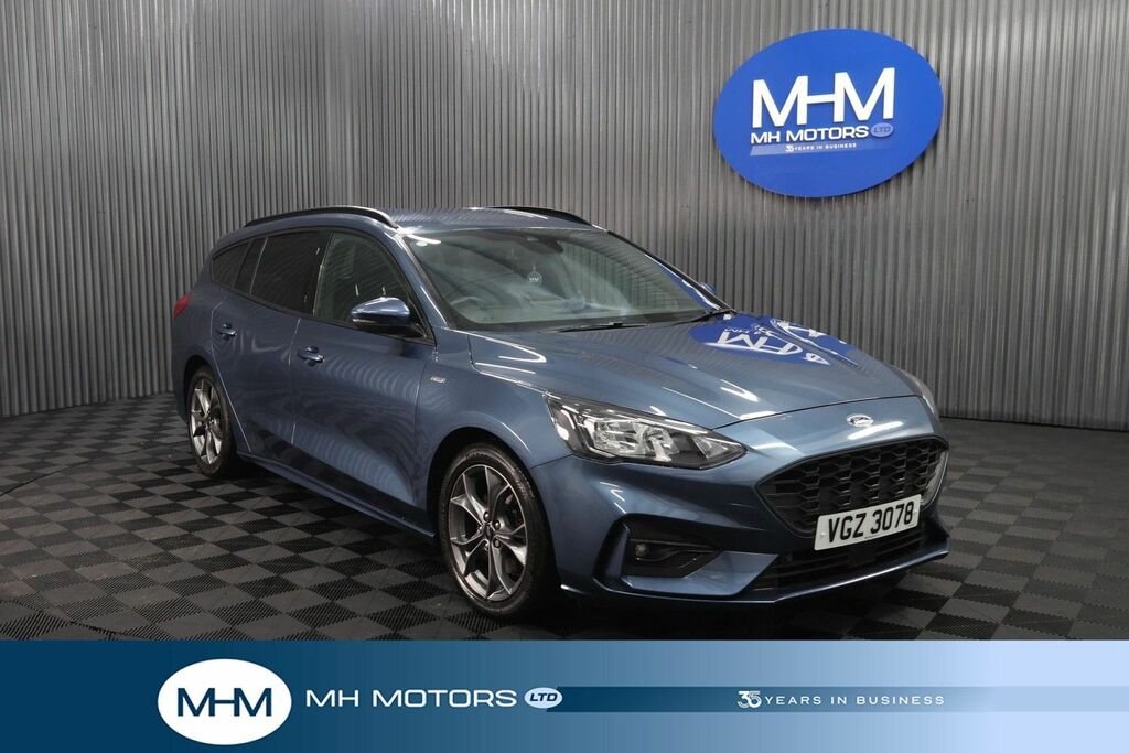 Ford Focus Ecoblue St-line Estate Blue