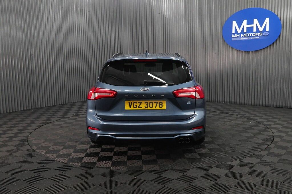Ford Focus Ecoblue St-line Estate VGZ3078 Blue #6