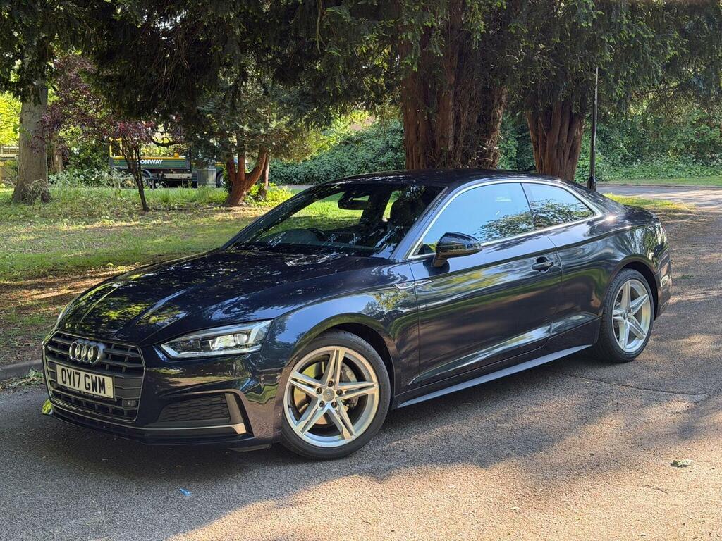 Audi A5 Coupe 2.0 Tdi S Line S Tronic Euro 6 Ss 20 Blue