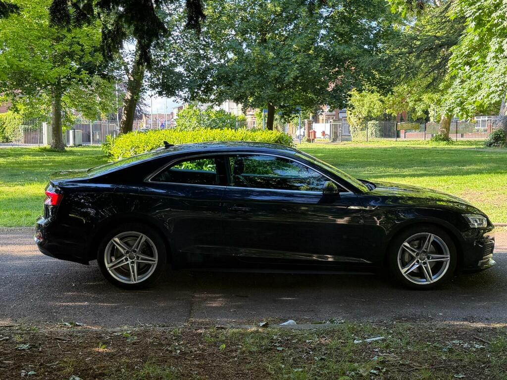 Audi A5 Coupe 2.0 Tdi S Line S Tronic Euro 6 Ss 20 OY17GWM Blue #5