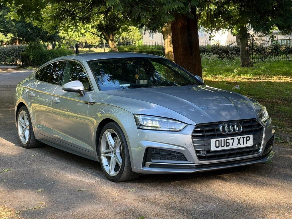 Audi A5 Hatchback 2.0 Tdi Ultra S Line Sportback S Tronic OU67XTP Silver #5