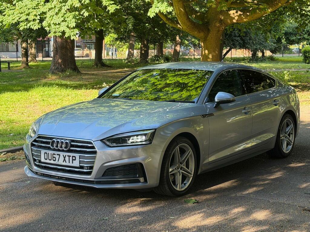 Audi A5 Hatchback 2.0 Tdi Ultra S Line Sportback S Tronic OU67XTP Silver #6
