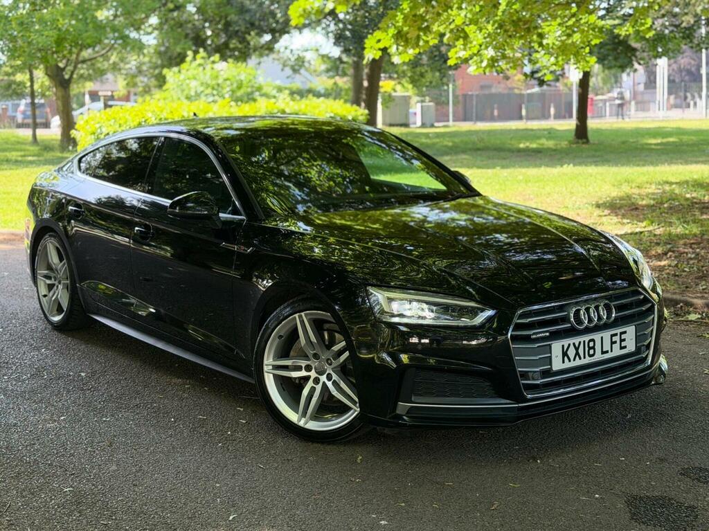 Audi A5 Hatchback 2.0 Tdi S Line Sportback S Tronic Quattr Black