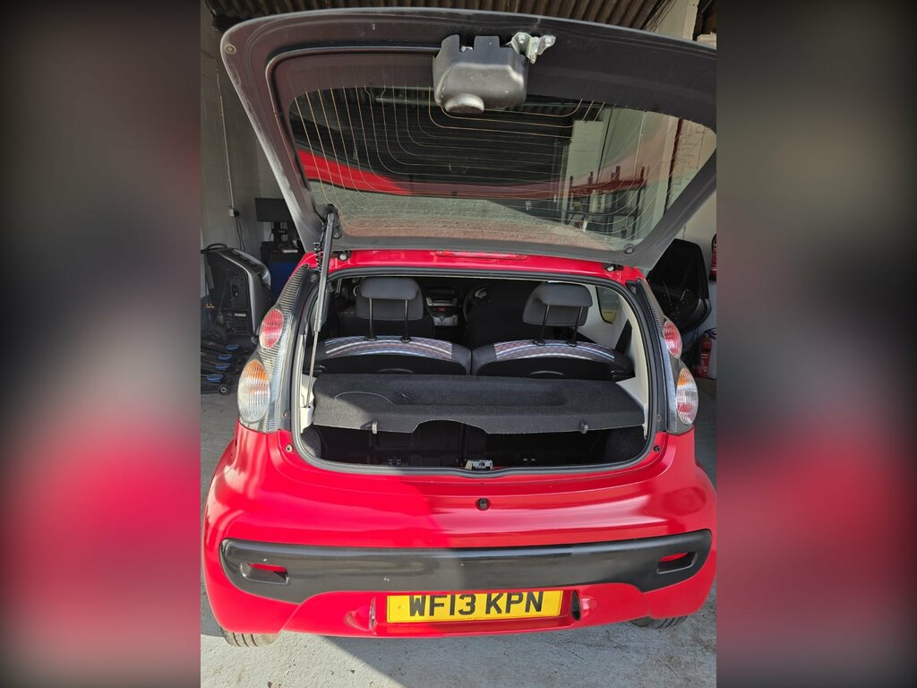 Citroen C1 1.0I Vtr Hatchback Euro 5 68 Ps WF13KPN Red #6