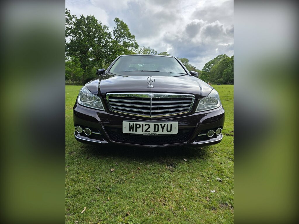 Mercedes-Benz C Class 2.1 C200 Cdi Blueefficiency Elegance Saloon Di WP12DYU Brown #2