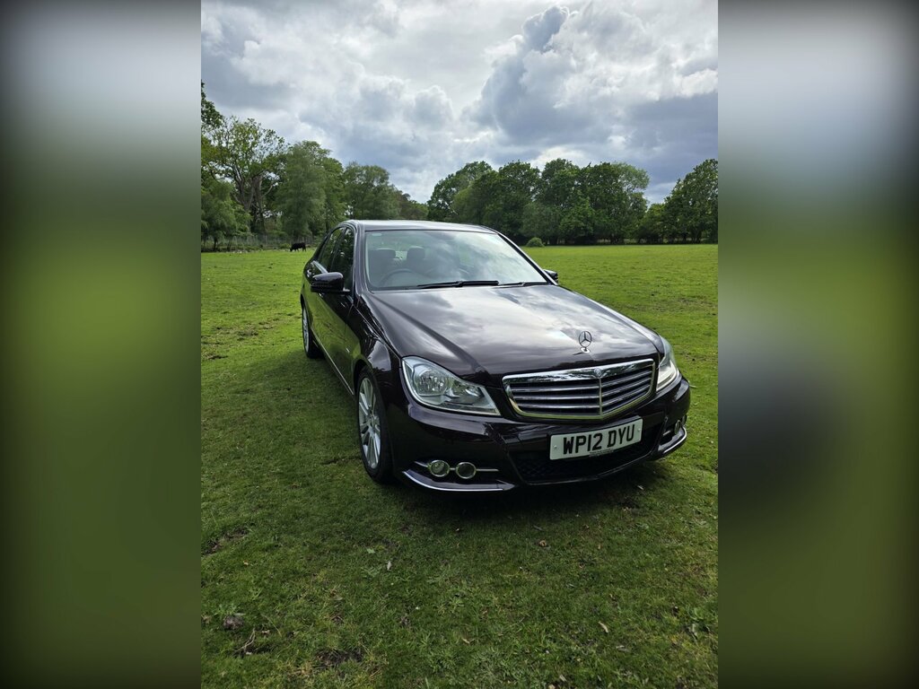 Mercedes-Benz C Class 2.1 C200 Cdi Blueefficiency Elegance Saloon Di Brown
