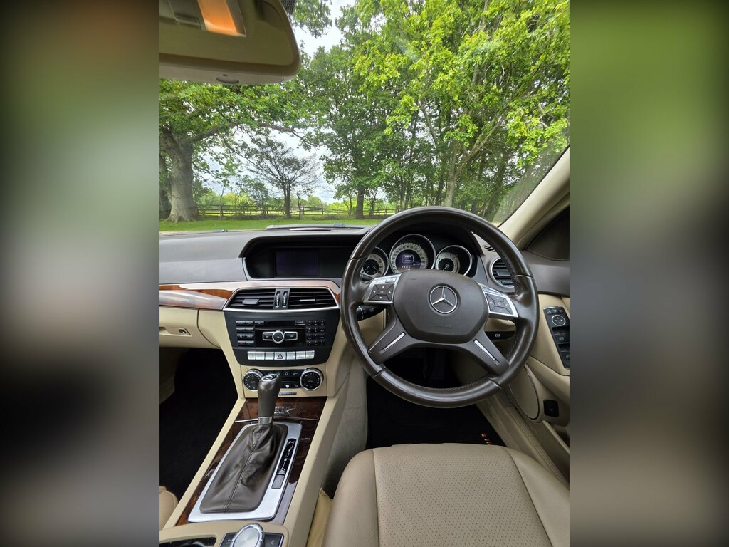 Mercedes-Benz C Class 2.1 C200 Cdi Blueefficiency Elegance Saloon Di WP12DYU Brown #5