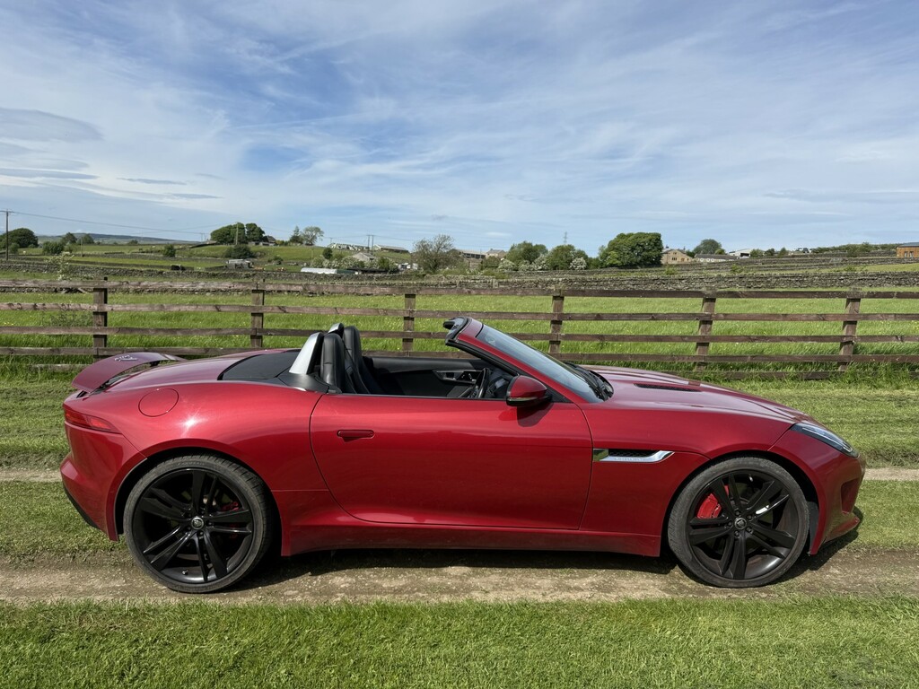 Jaguar F-Type Convertible 3.0 V6 S 201414 MF14OXR Red #5