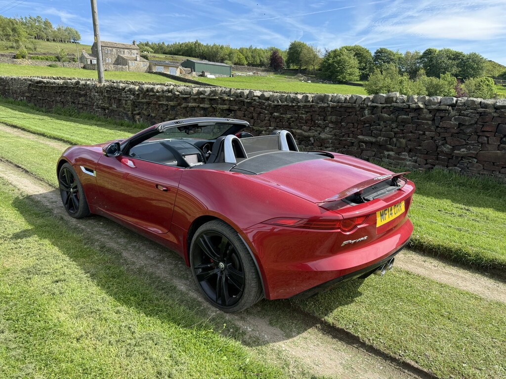Jaguar F-Type Convertible 3.0 V6 S 201414 MF14OXR Red #4