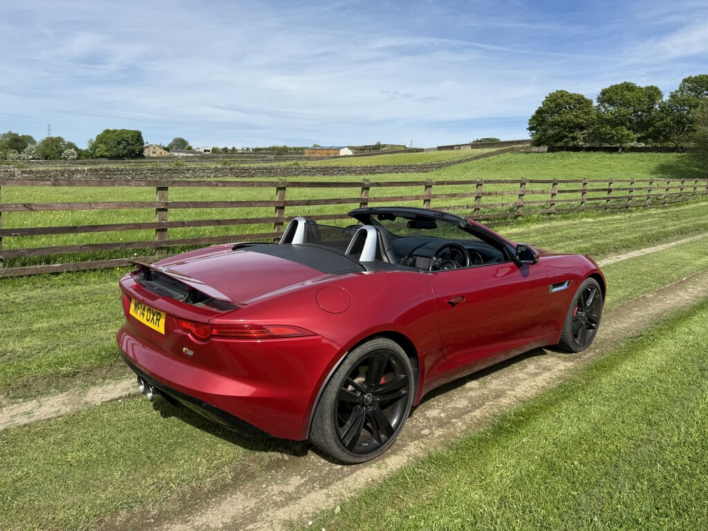 Jaguar F-Type Convertible 3.0 V6 S 201414 MF14OXR Red #3