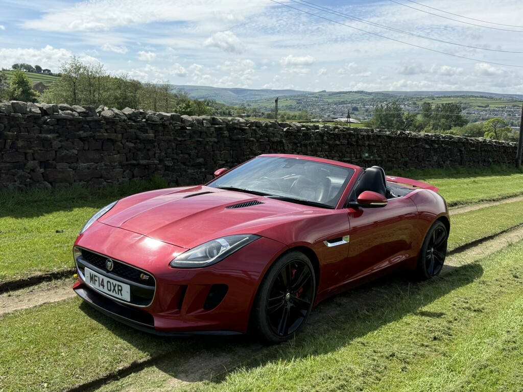 Jaguar F-Type Convertible 3.0 V6 S 201414 MF14OXR Red #2