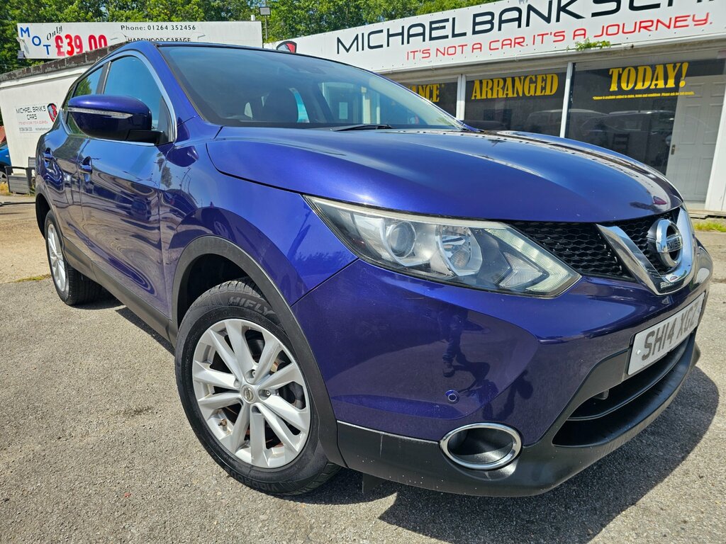 Nissan Qashqai 1.5 Dci Acenta Suv 2Wd Euro 5 S Blue