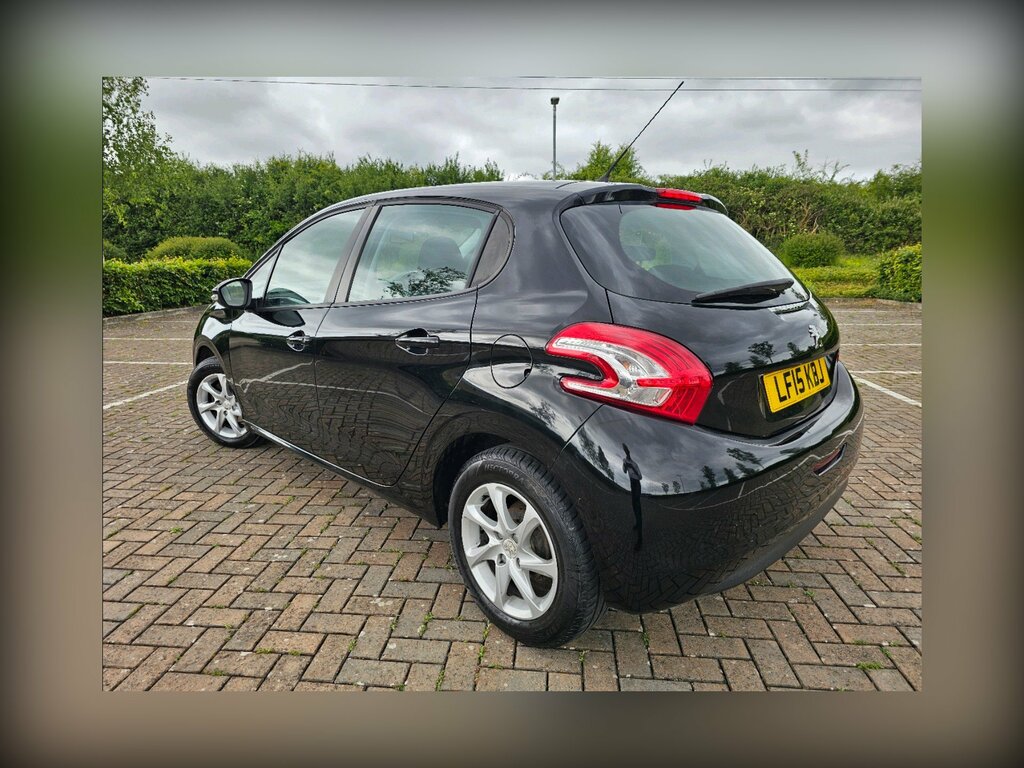 Peugeot 208 1.2 Vti Active LF15KBJ Black #5