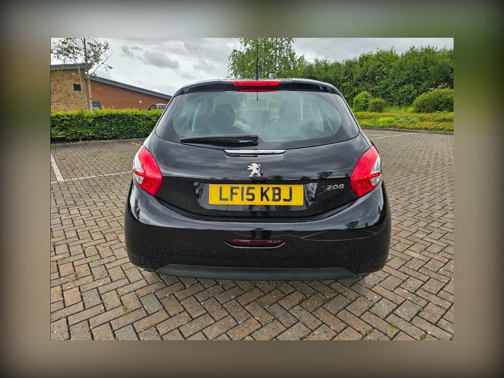 Peugeot 208 1.2 Vti Active LF15KBJ Black #3