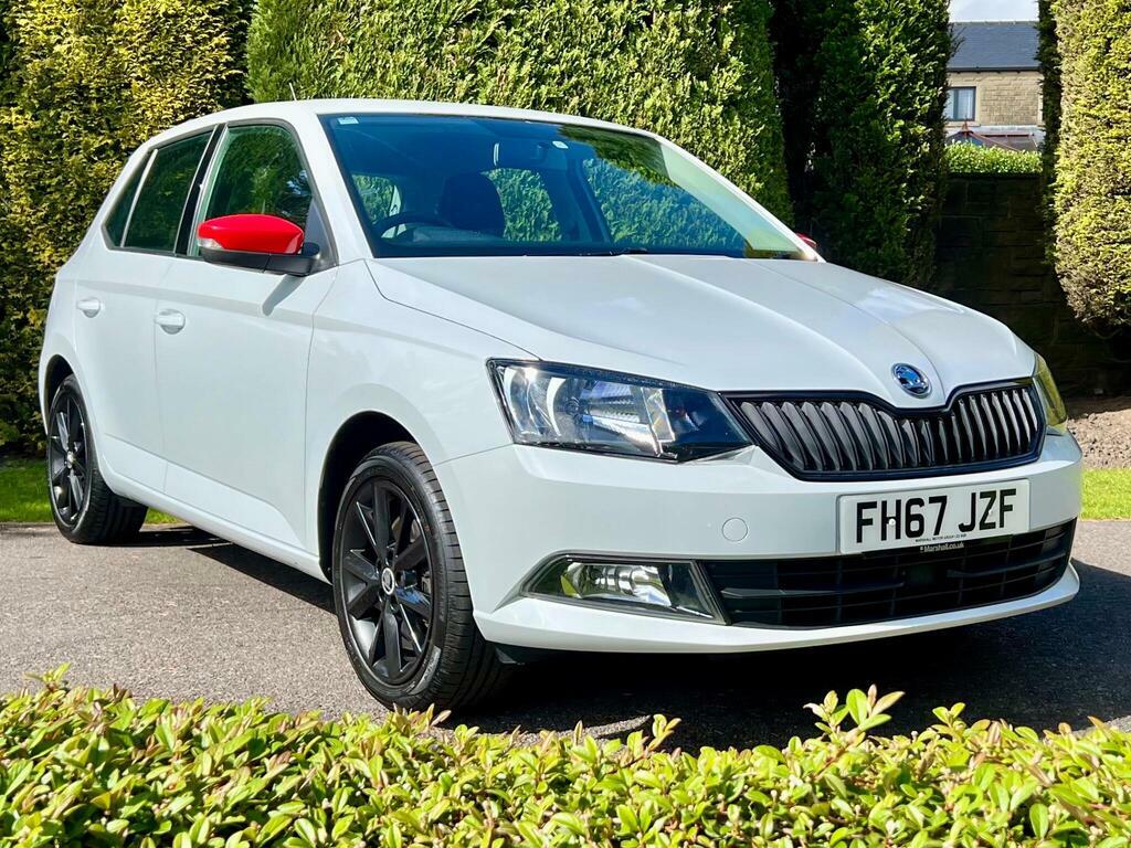 Skoda Fabia 1.0 Tsi Redline Euro 6 S S FH67JZF White #6