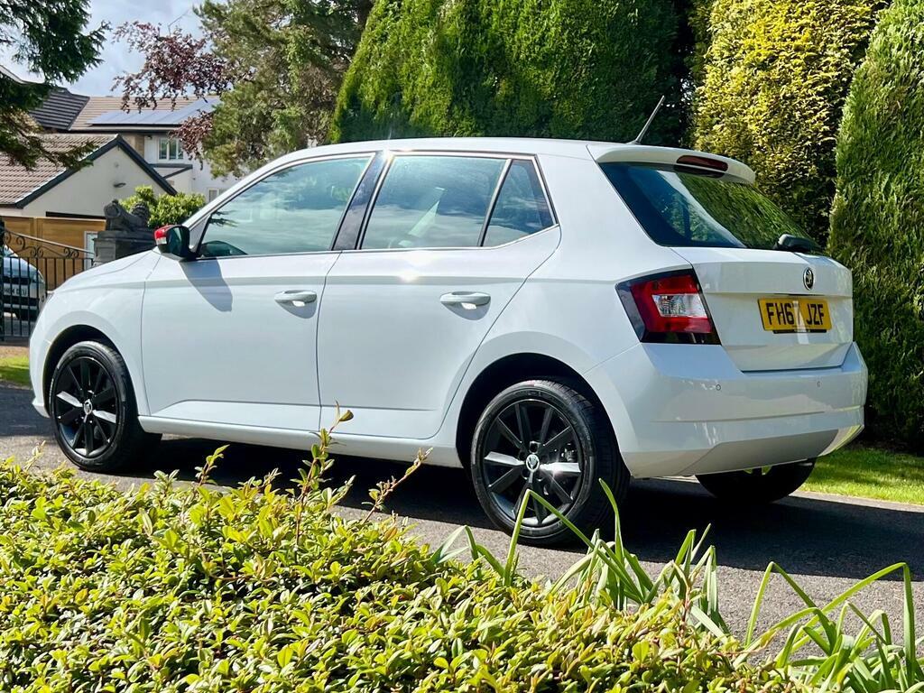 Skoda Fabia 1.0 Tsi Redline Euro 6 S S FH67JZF White #4