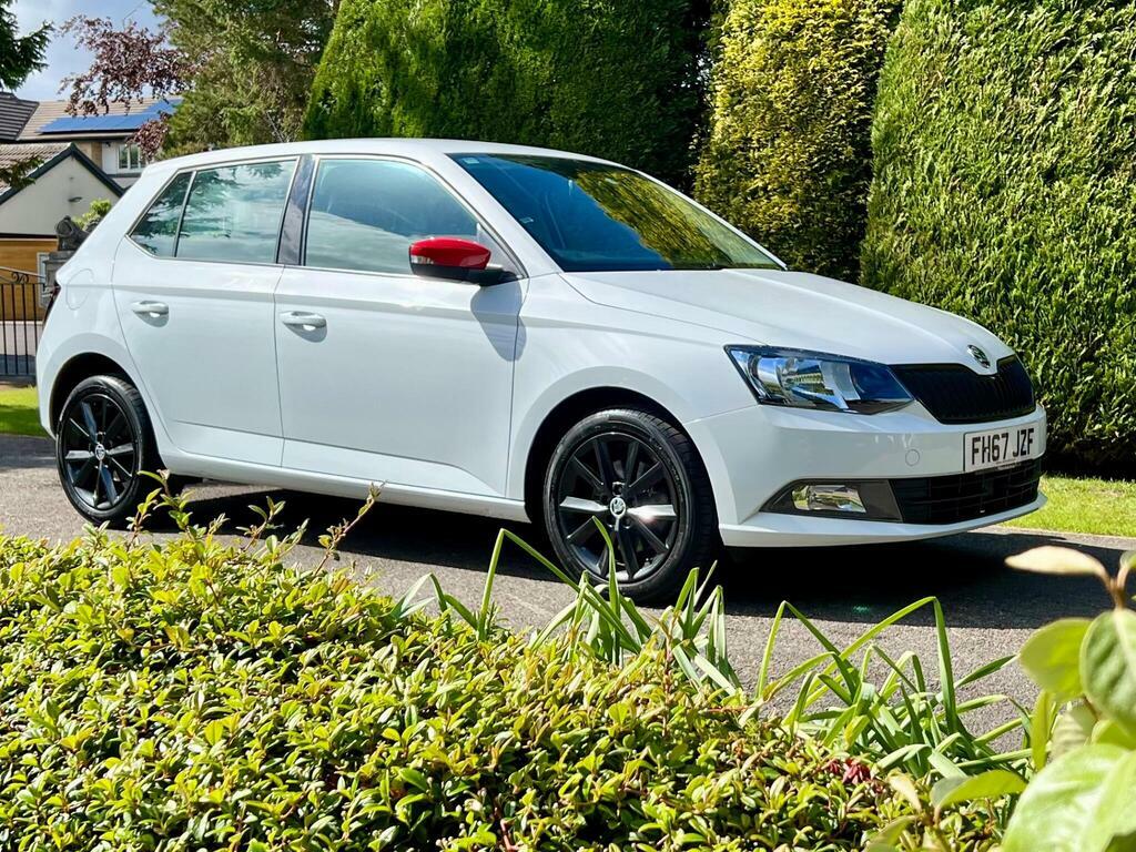 Skoda Fabia 1.0 Tsi Redline Euro 6 S S FH67JZF White #3