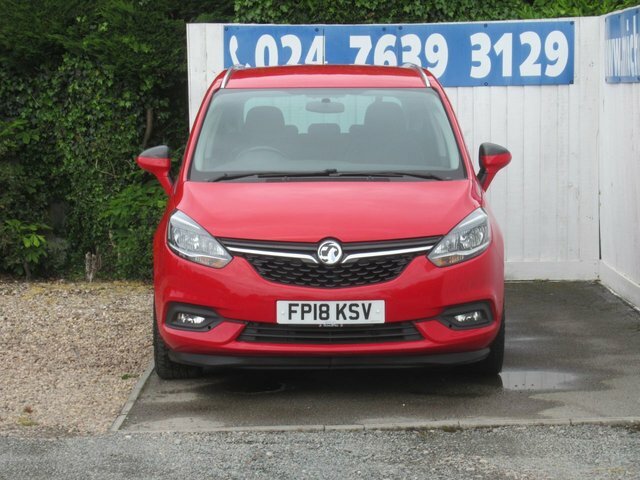 Vauxhall Zafira Tourer 1.4I Turbo Sri Nav Mpv Euro 6 1 FP18KSV Red #4