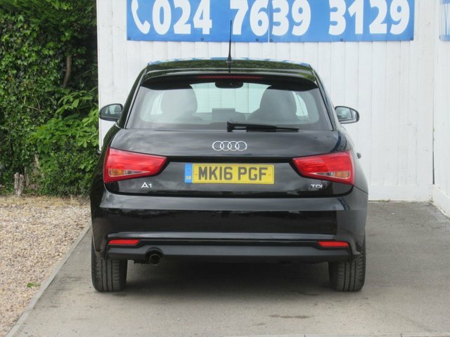Audi A1 1.6 Tdi Se Sportback Euro 6 S S MK16PGF Black #6