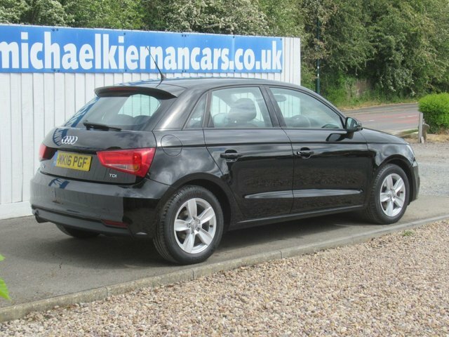 Audi A1 1.6 Tdi Se Sportback Euro 6 S S MK16PGF Black #3