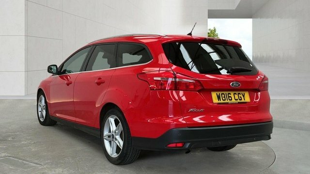 Ford Focus 1.5 Tdci Titanium Estate Euro 6 WO16CGY Red #3